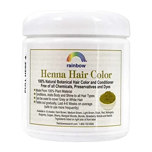 Rainbow Research Henna Hair Color and Conditioner, Persian Black Deep Ebony, 1814 g (16 Ounce) | 100% Botanical Hair Color thumbnail 3
