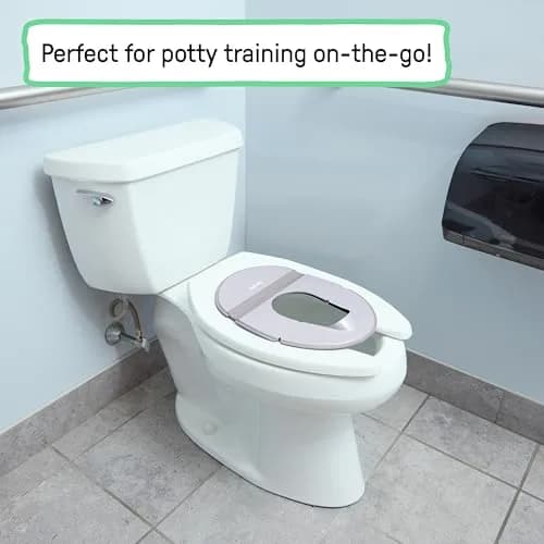 Ingenuity Foldaway Travel Potty Seat with Storage Bag | Portable Toddler Potty for Travel thumbnail 2