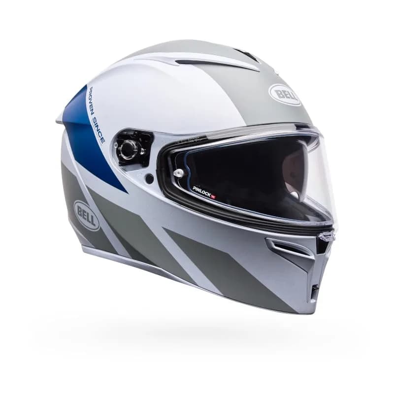 BELL Lithium MIPS Helmet White/Gray Tech 2X-Large | Superior Impact & Sun Shield thumbnail 4