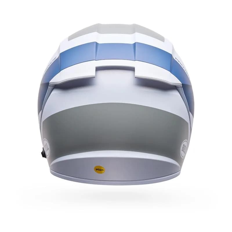 BELL Lithium MIPS Helmet White/Gray Tech 2X-Large | Superior Impact & Sun Shield thumbnail 8