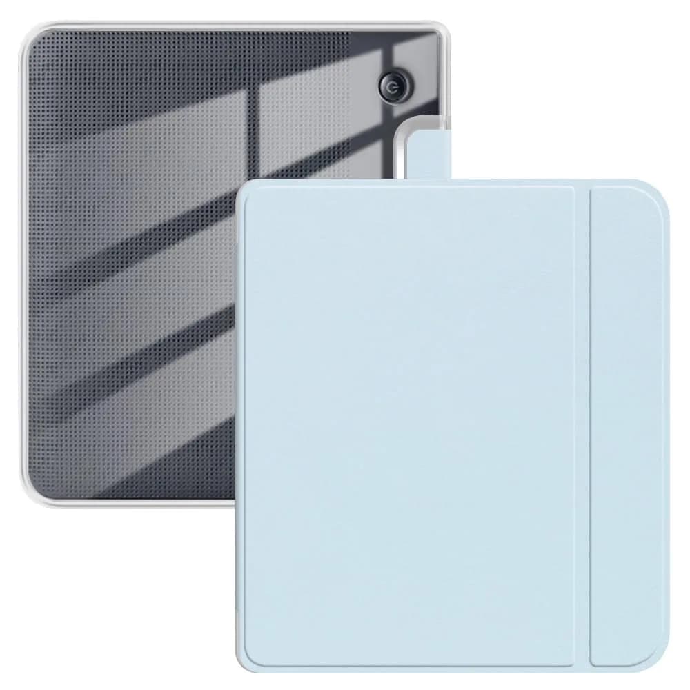 YoungMe Clear Case for Kobo Libra Colour 2024 Released 7" | Auto Sleep Wake TPU Cover — Light Blue