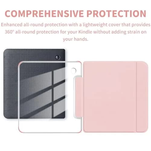 YoungMe Clear Case for Kobo Libra Colour 2024 Released 7" | Auto Sleep Wake TPU Cover thumbnail 3
