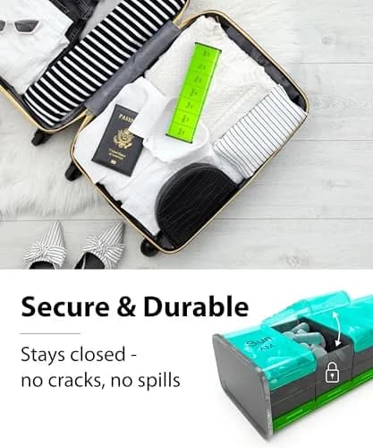 BEXEEN Extra Large Pill Organizer XXL Pill Box 7 Day | 14 Compartments (7 Day/Night) thumbnail 9