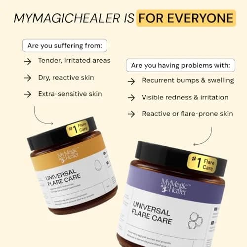 MyMagicHealer Thyme & Tea Tree Flare Care Salve 59ml (2 oz) | For Breakout-Prone Skin, Ingrown Hair, Razor Bumps thumbnail 8