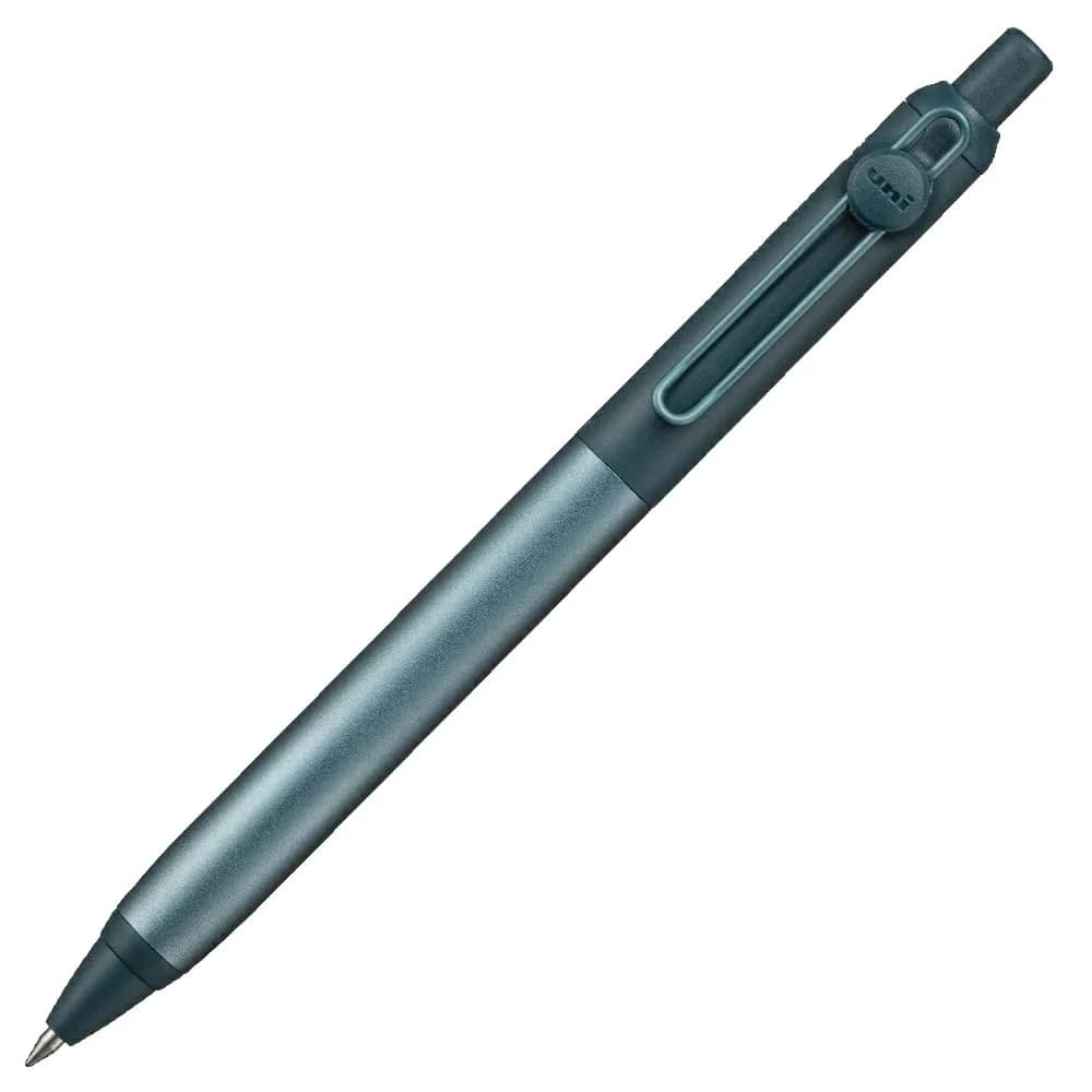 Uniball ZENTO Flow Model Ballpoint Pen Hematite 0.5mm Black Ink | Smooth Ink Flow Writing Instrument — Jade