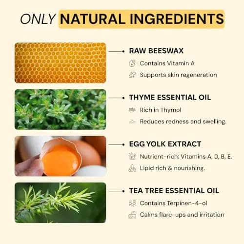 MyMagicHealer Thyme & Tea Tree Flare Care Salve 29.57 ml (1 oz) | Soothes Breakout-Prone Skin, Ingrown Hair & Bumps thumbnail 7