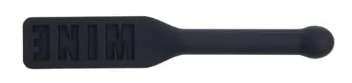 Sportsheets Silicone Paddle with 'Mine' Imprint | Body-Safe, Ergonomic, Impact Control (120c) thumbnail 1