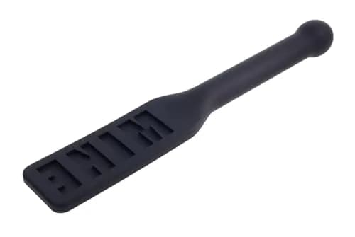 Sportsheets Silicone Paddle with 'Mine' Imprint | Body-Safe, Ergonomic, Impact Control (120c) thumbnail 4