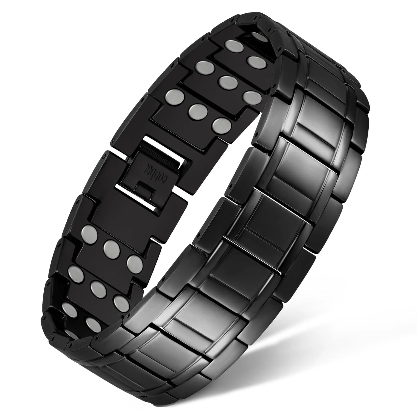 Feraco Pure Copper Magnetic Bracelet for Men | 23 cm (9.05 inches)