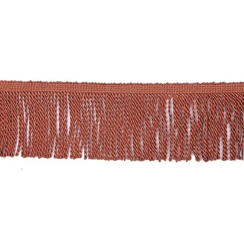 Fenghuangwu Red Coffee Bullion Fringe Trim 180cm (5 Yard) | Classic Rayon Tassel Embellishment for Curtains & DIY thumbnail 2