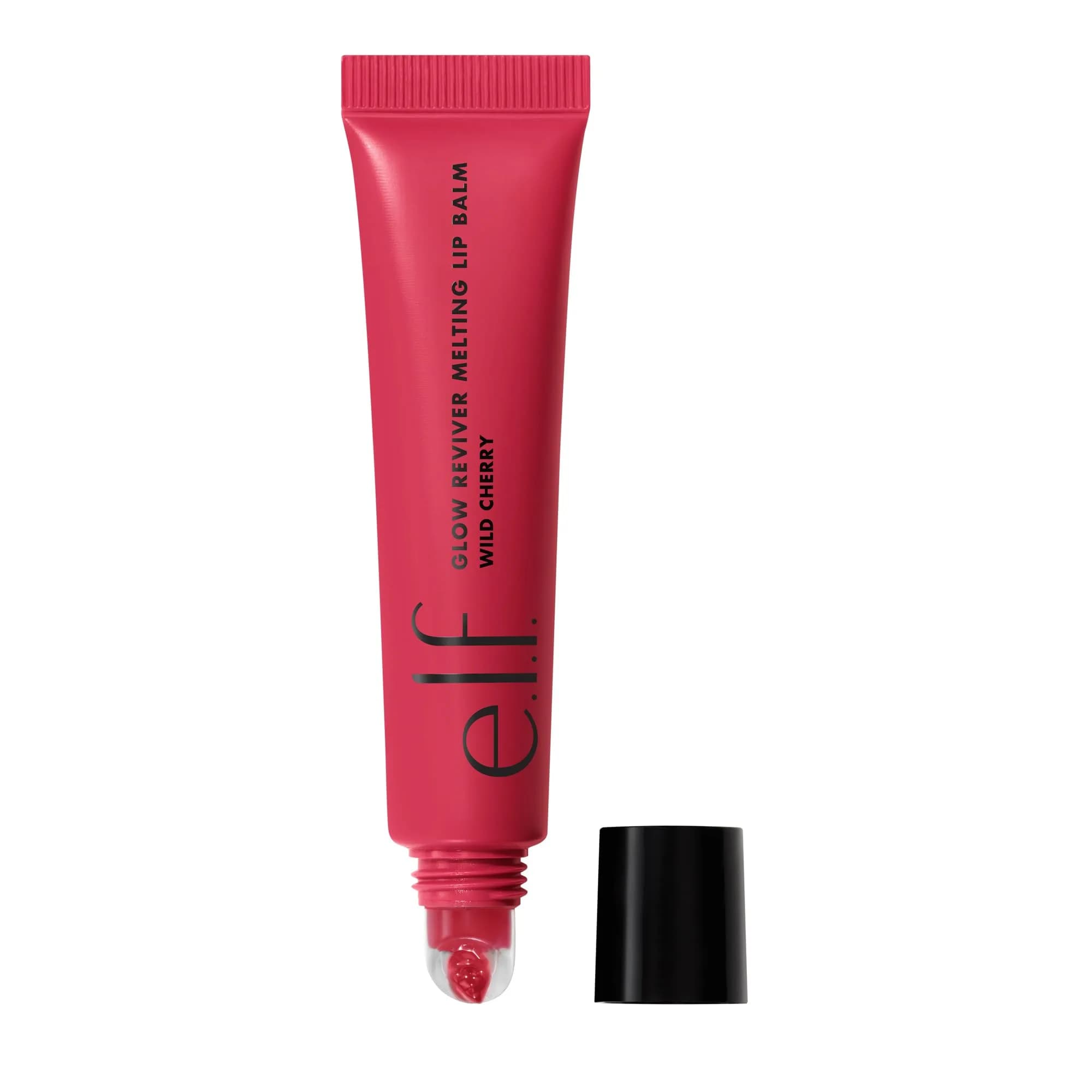 e.l.f. Glow Reviver Melting Lip Balm, Tinted, Strawberry Shortcake 7.4g (0.26 Oz) | Hydrating & Glossy with Hyaluronic Acid & Butters — Wild Cherry