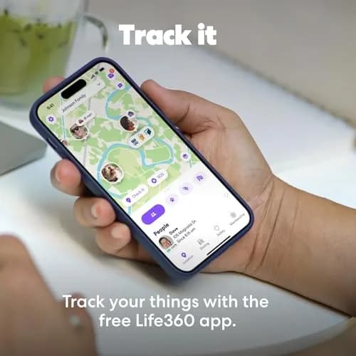 Life360 Tile Slim Wallet Finder & Bluetooth Tracker 1-Pack (Pink Punch) | Compatible with iOS & Android thumbnail 6