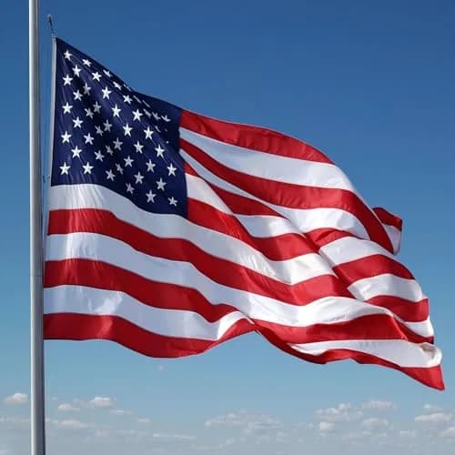 MixOra American Flags for Outside 3x5 ft Heavy Duty | Embroidered Stars & Stripes, Waterproof, Tear Proof thumbnail 6