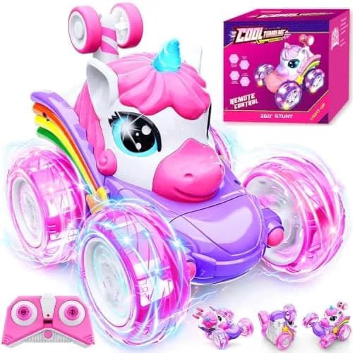 Motivekit Unicorn Stunt RC Car 12.7cm (5 inches) | ASTM-Tested Educational Toy for Kids 3+ thumbnail 1