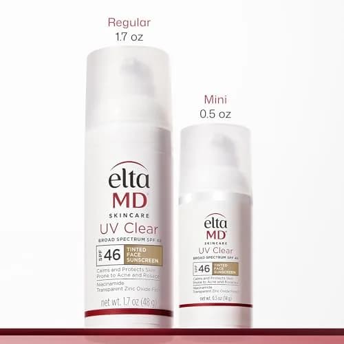 EltaMD UV Clear Tinted Face Sunscreen SPF 46 15ml (0.5 oz) | Broad Spectrum Protection for Sensitive Skin thumbnail 3