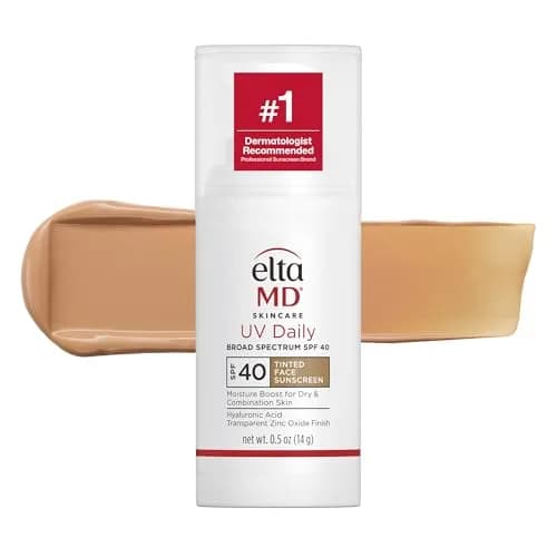 EltaMD UV Daily Tinted Face Sunscreen Moisturizer SPF 40 15ml (0.5 oz) | Broad Spectrum Protection thumbnail 1