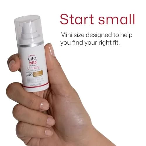 EltaMD UV Daily Tinted Face Sunscreen Moisturizer SPF 40 15ml (0.5 oz) | Broad Spectrum Protection thumbnail 2