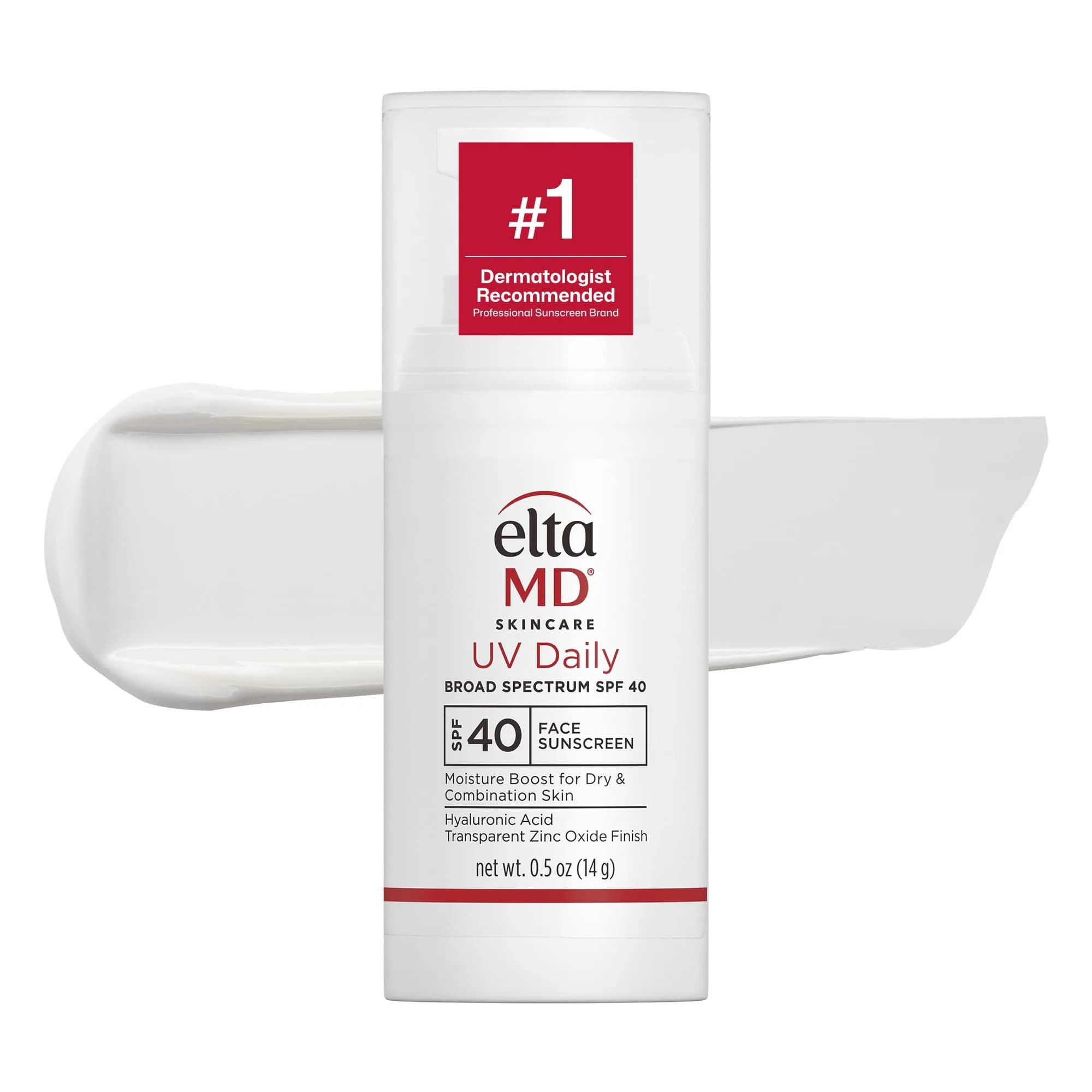 EltaMD UV Daily Tinted Face Sunscreen Moisturizer SPF 40 15ml (0.5 oz) | Broad Spectrum Protection — 09 - Untinted (0.5 oz)