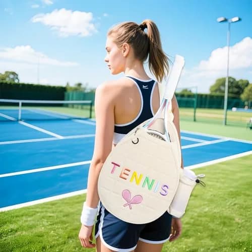 NZNDB Tennis Bags for Women Girl | Crossbody, Large Capacity, Waterproof, Adjustable Strap thumbnail 2