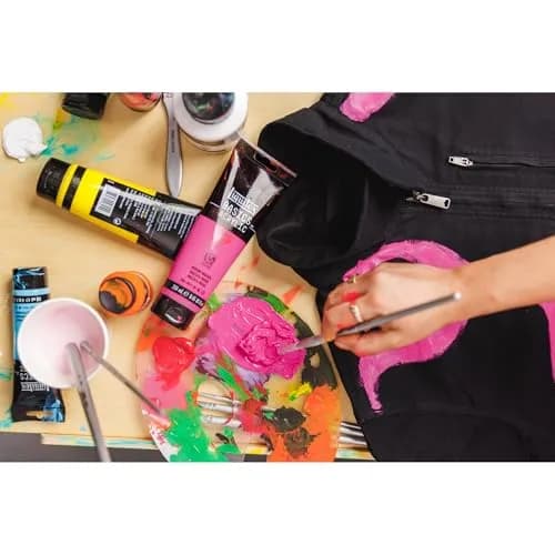 Liquitex BASICS Acrylic Paint, 4 oz Tube, Metallic Purple | Lightfast Artist-Quality Paint for Canvas & Crafts thumbnail 5
