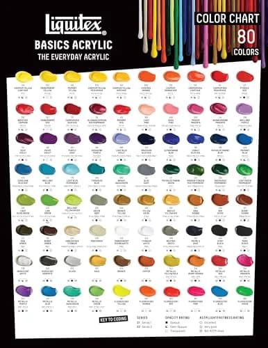 Liquitex BASICS Acrylic Paint, 4 oz Tube, Metallic Purple | Lightfast Artist-Quality Paint for Canvas & Crafts thumbnail 6