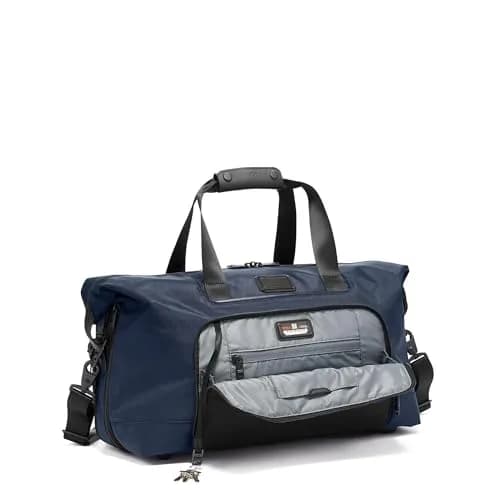 TUMI Alpha Double Expansion Duffel, Bag, Navy Blue | Versatile Business & Travel Companion thumbnail 3