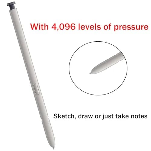 Dogxiong Black 2 Pack S25 Ultra S Pen Replacement | 4096 Levels Pressure Sensitivity thumbnail 2