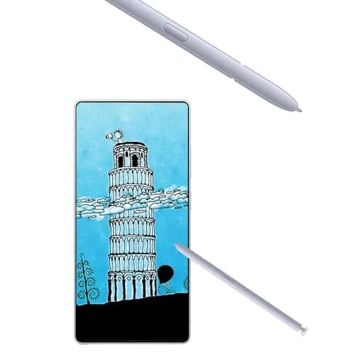 Dogxiong 2 Pack S25 Ultra Pen Replacement for Samsung Galaxy S25 Ultra Stylus Pen, Light Silver (2-Pack) thumbnail 6