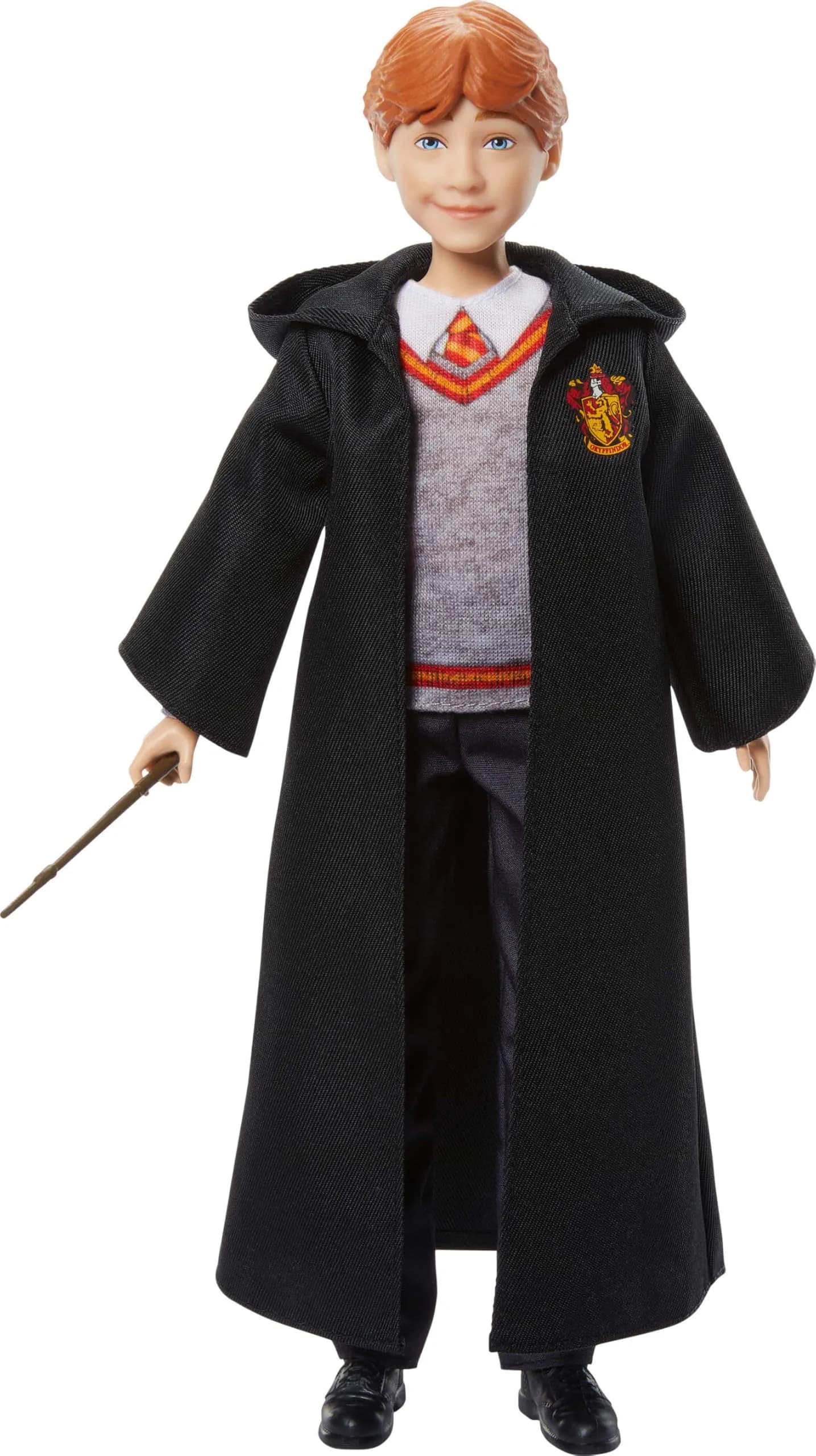 Mattel Harry Potter Toys Ron Weasley Fashion Doll 10.4in | Hogwarts Uniform & Wand for Kids 6+