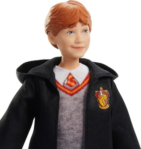 Mattel Harry Potter Toys Ron Weasley Fashion Doll 10.4in | Hogwarts Uniform & Wand for Kids 6+ thumbnail 4