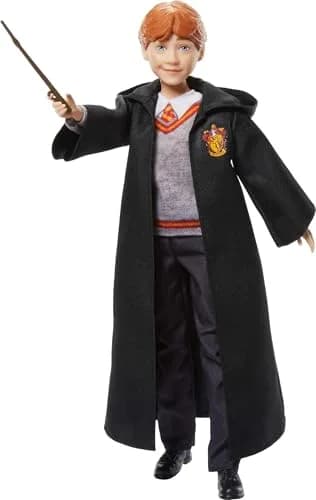 Mattel Harry Potter Toys Ron Weasley Fashion Doll 10.4in | Hogwarts Uniform & Wand for Kids 6+ thumbnail 3