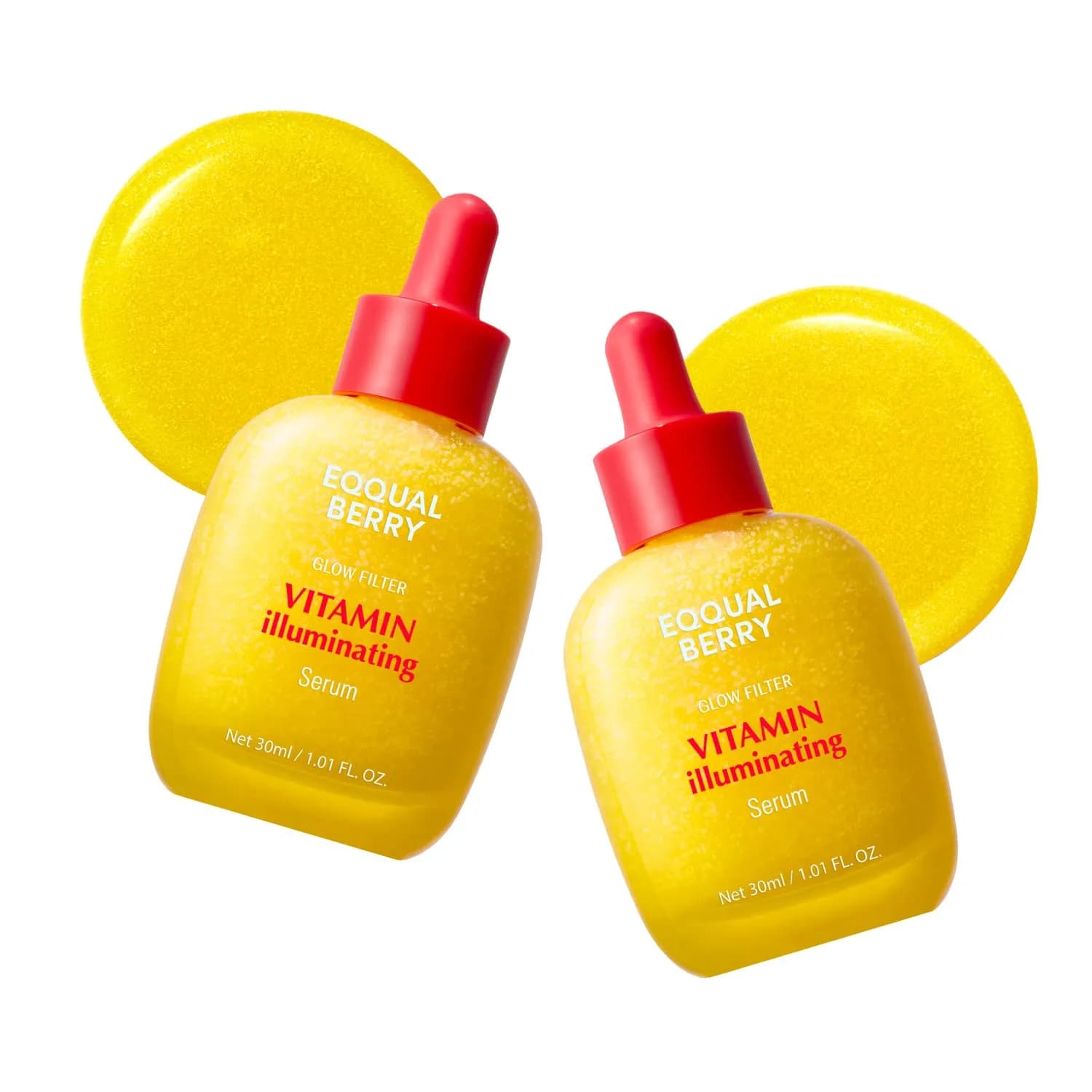 EQQUALBERRY Vitamin Illuminating Serum 30ml (1.01 fl oz) | Niacinamide 4% & TXA for Face Glow — 1.01 Fl Oz