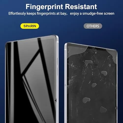 SPARIN 13.1 Inch Tempered Glass Screen Protector for Samsung Galaxy Tab S10 FE Plus 2025 | 9H Hardness, S Pen Compatible thumbnail 8