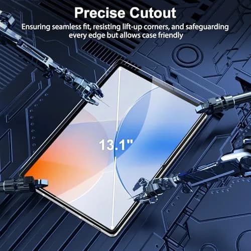 SPARIN 13.1 Inch Tempered Glass Screen Protector for Samsung Galaxy Tab S10 FE Plus 2025 | 9H Hardness, S Pen Compatible thumbnail 9