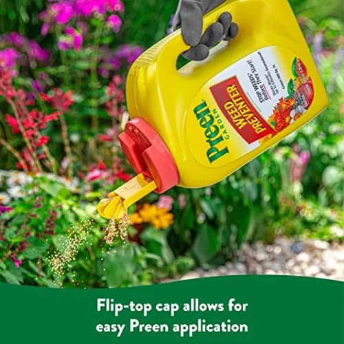 Preen Garden Weed Preventer 5.625 lb | Up to 3 Months Weed Control, Safe for Flowers & Vegetables thumbnail 6