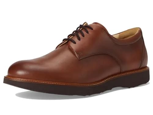 Samuel Hubbard Men's Founder Cognac Leather 11.5 Wide | Classic Oxford with Vibram Support thumbnail 9