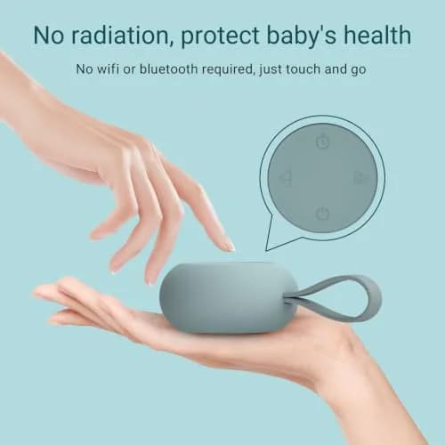 jaroco Portable Baby Sound Machine Slate | 20 Soothing Sounds, 15-Hour Battery Life | USB-C Rechargeable thumbnail 6