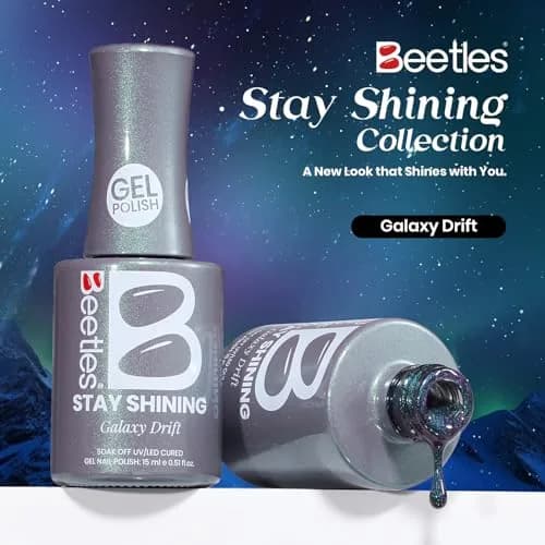 Beetles Gel Polish Stay Shining Cat Eye Gel Nail Polish 15ml (0.5 Fl Oz) | Chameleon Color Shift with UV/LED Cure thumbnail 8