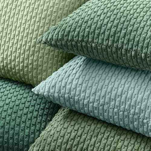 K KEVIN TEXTILE Corduroy Lumbar Pillow Cover 36" x 14" | Soft, Durable & Stylish for Home & Bedroom thumbnail 4