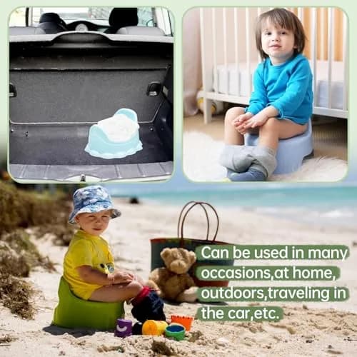Panxxsen Portable Potty Chair Liners 200 Pack | Hygienic Travel Toilet Bags for Kids & Pets thumbnail 6