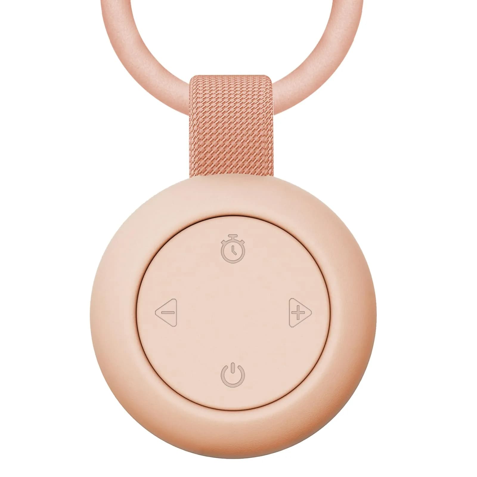 jaroco Portable Baby Sound Machine & Essentials for Babies & Kids-Peach | 20 Soothing Sounds, 15-Hour Battery Life, USB-C Rechargeable