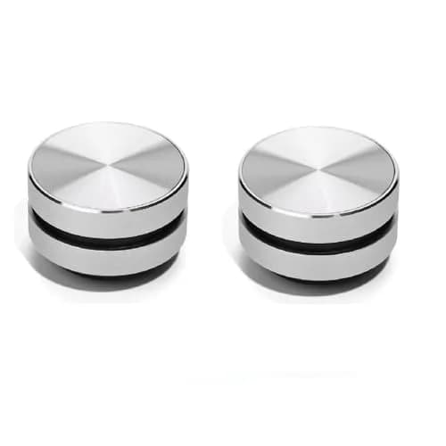 Bigvapor Bone Conduction Speaker 2Pcs Silver | Wireless Portable Stereo Sound thumbnail 1