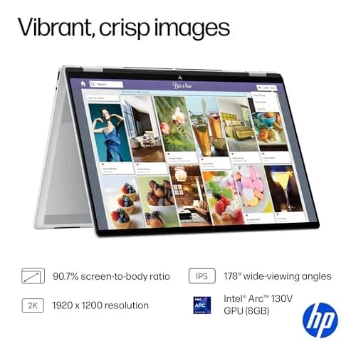 HP OmniBook 7 Flip 16-inch 2-in-1 AI PC | 2K Touchscreen, Intel Ultra 5, 16GB RAM, 512GB SSD thumbnail 7