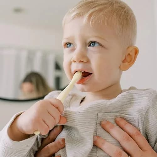 Dr. Brown's Infant-to-Toddler Toothbrush Set, Soft & Gentle Manual Toothbrushes for Baby, 4-Pack | BPA Free, 0-3 Years thumbnail 15
