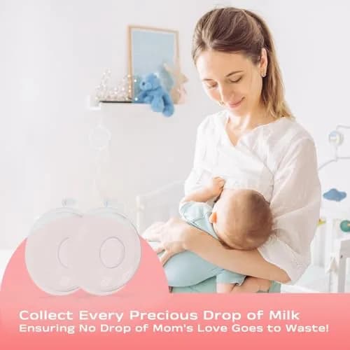 Hranio Breast Milk Collector Shells 30ml (1oz) | BPA-Free Silicone, 4 Counts | Invisible Nursing Tech thumbnail 7