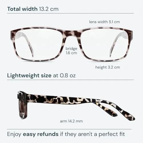 Gaoye Professional Reading Glasses 3.0 Magnification | Blue Light Protection, Spring Hinges, 5-Pack thumbnail 6