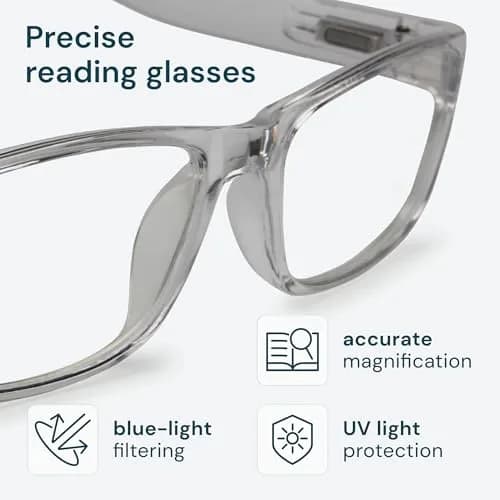 Gaoye Professional Reading Glasses 3.0 Magnification | Blue Light Protection, Spring Hinges, 5-Pack thumbnail 2
