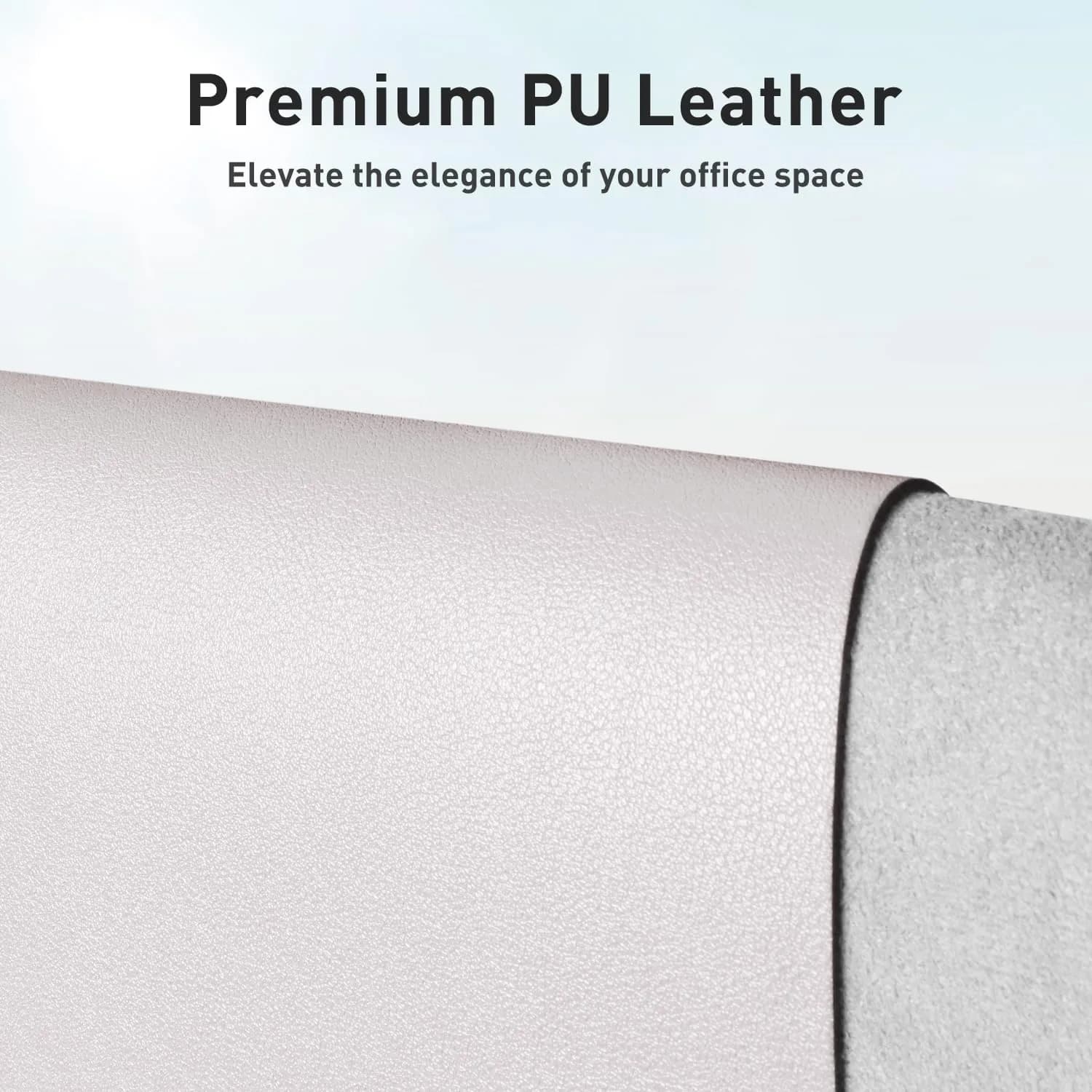 Aothia Large PU Leather Desk Pad Protector (48" x 17") | Smooth Ink Flow & Fade-Resistant Surface thumbnail 2