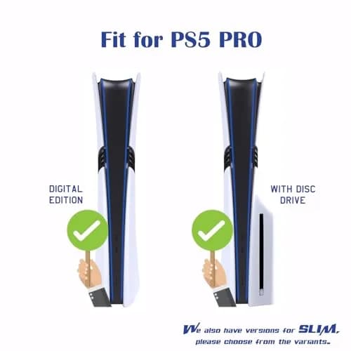 PEYANZ Upper Vented Faceplate Cover for PS5 Pro | Precise Fit & Enhanced Cooling thumbnail 4