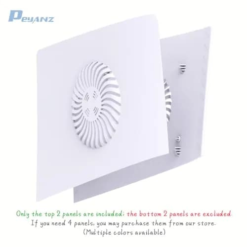 PEYANZ Upper Vented Faceplate Cover for PS5 Pro | Precise Fit & Enhanced Cooling thumbnail 2